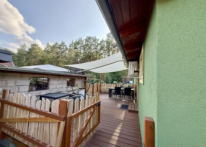 Am Ferienhaus Gorden-Staupitz